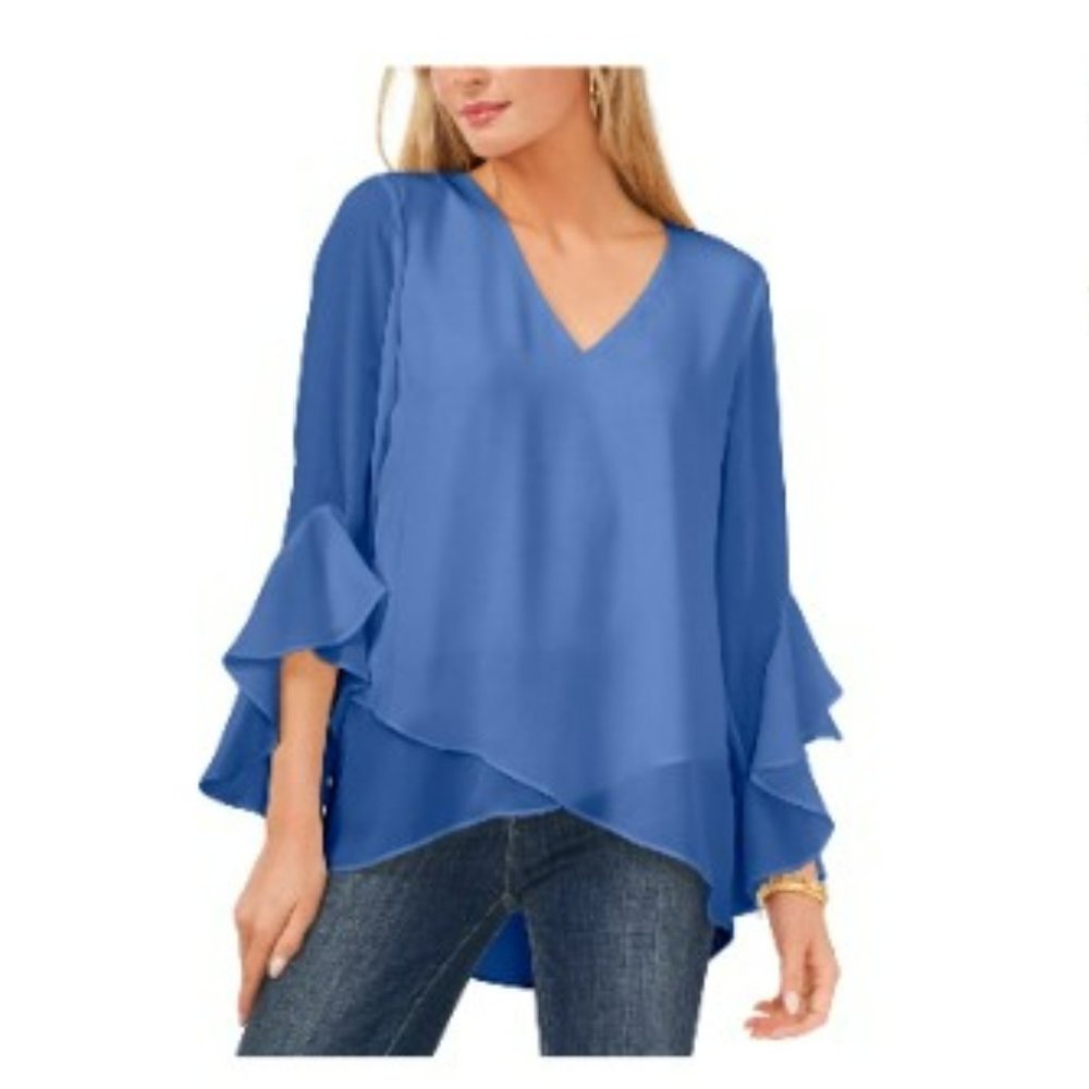 Vince Camuto Flutter Sleeve Tunic